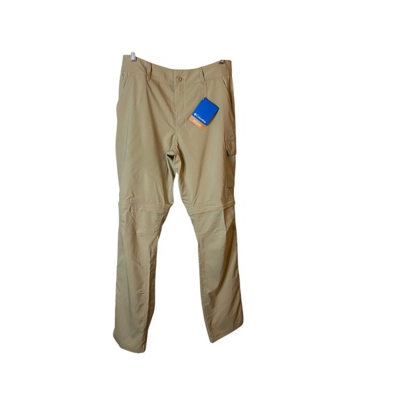 Columbia Women's Silver Ridge Utility Convertible Pant Size 8 Regular beige - Picture 1 of 9